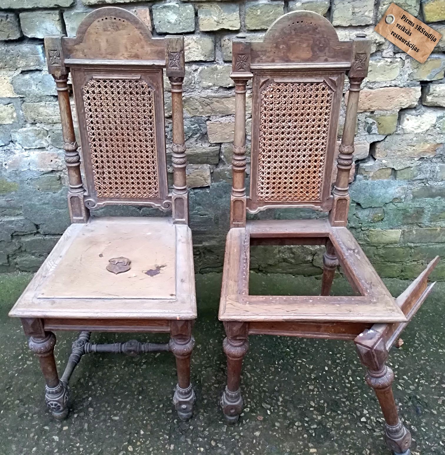 Pirms restaurācijas