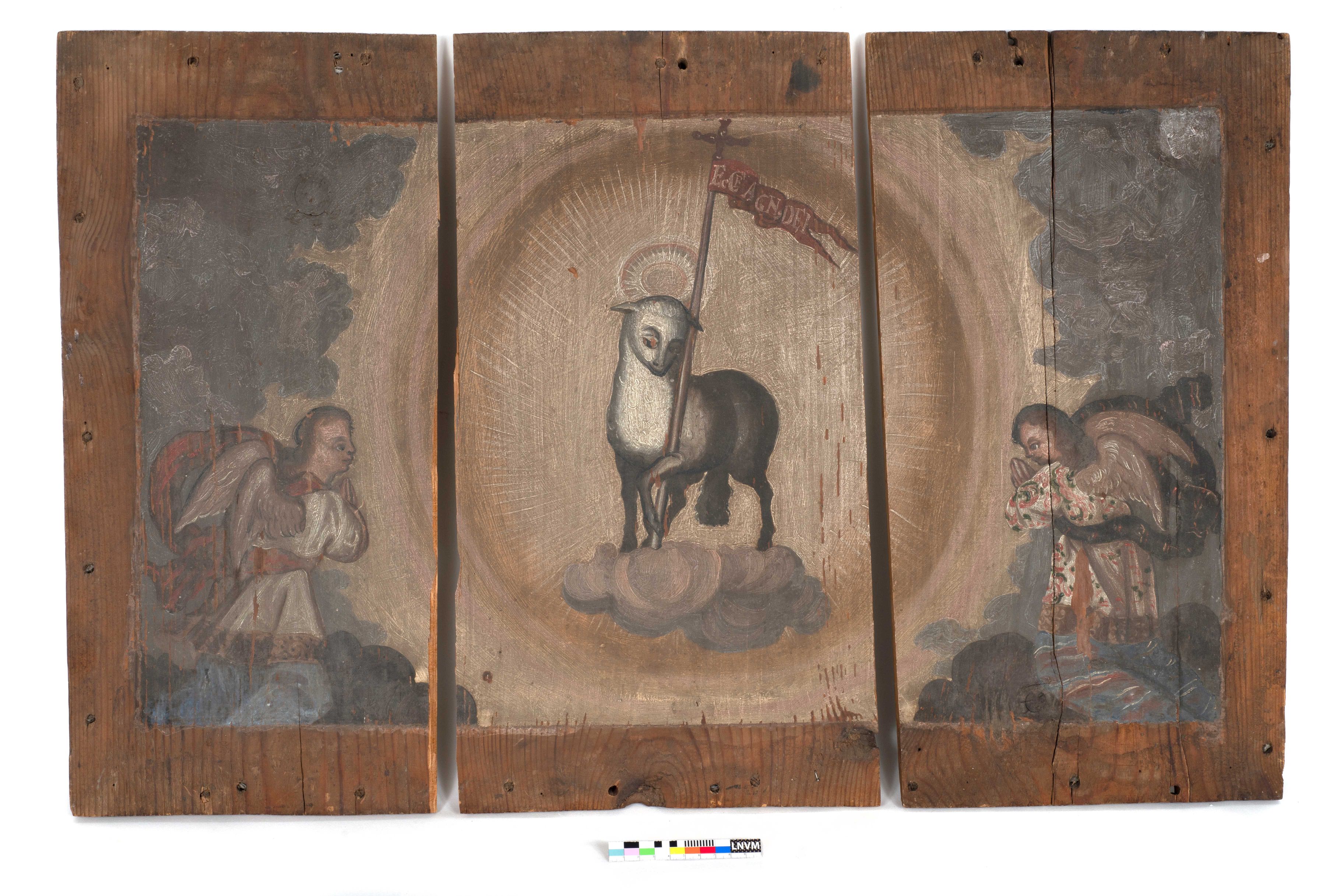 Pirms restaurācijas, virspuses kopskats