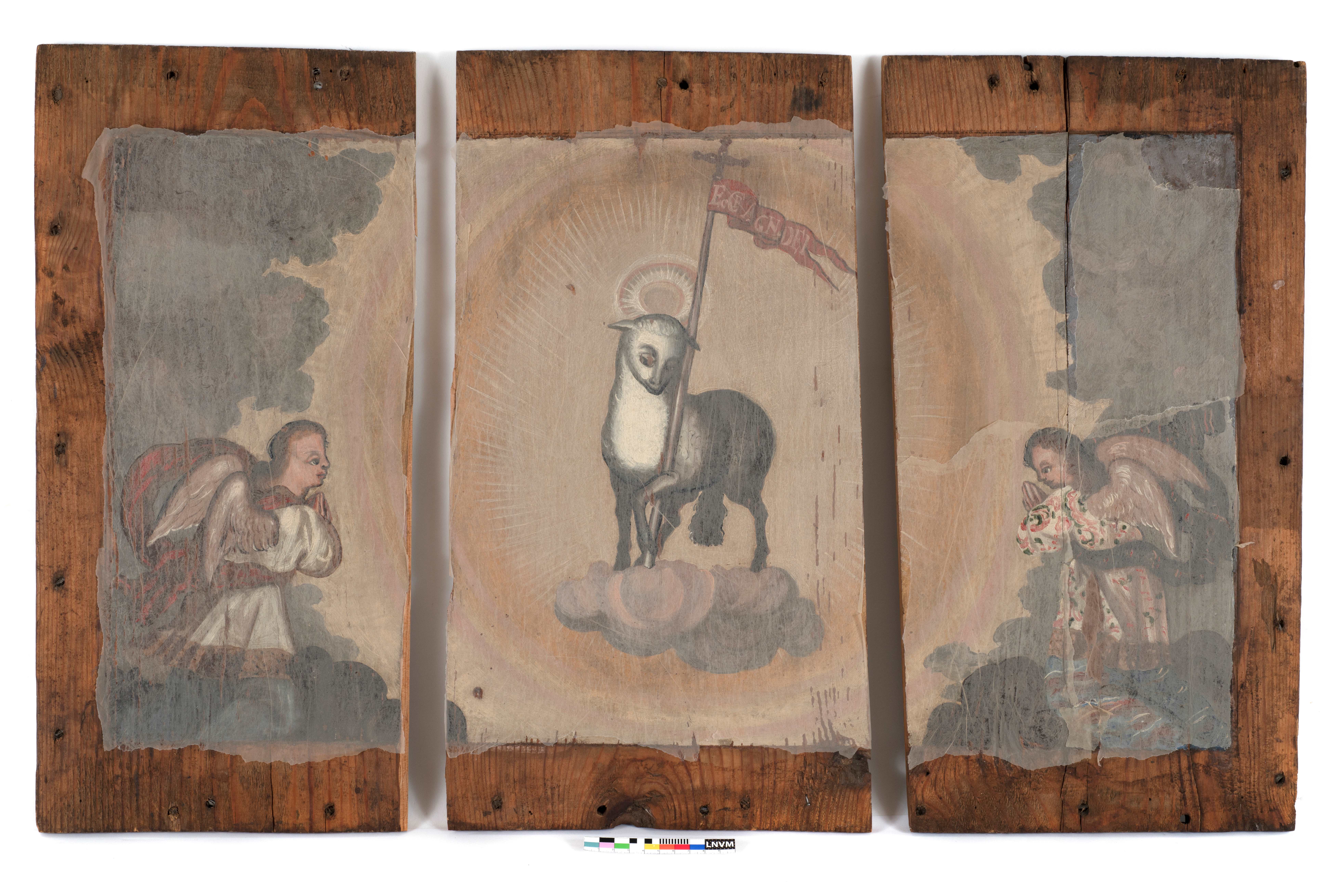 Restaurācijas gaitā, virspuses kopskats