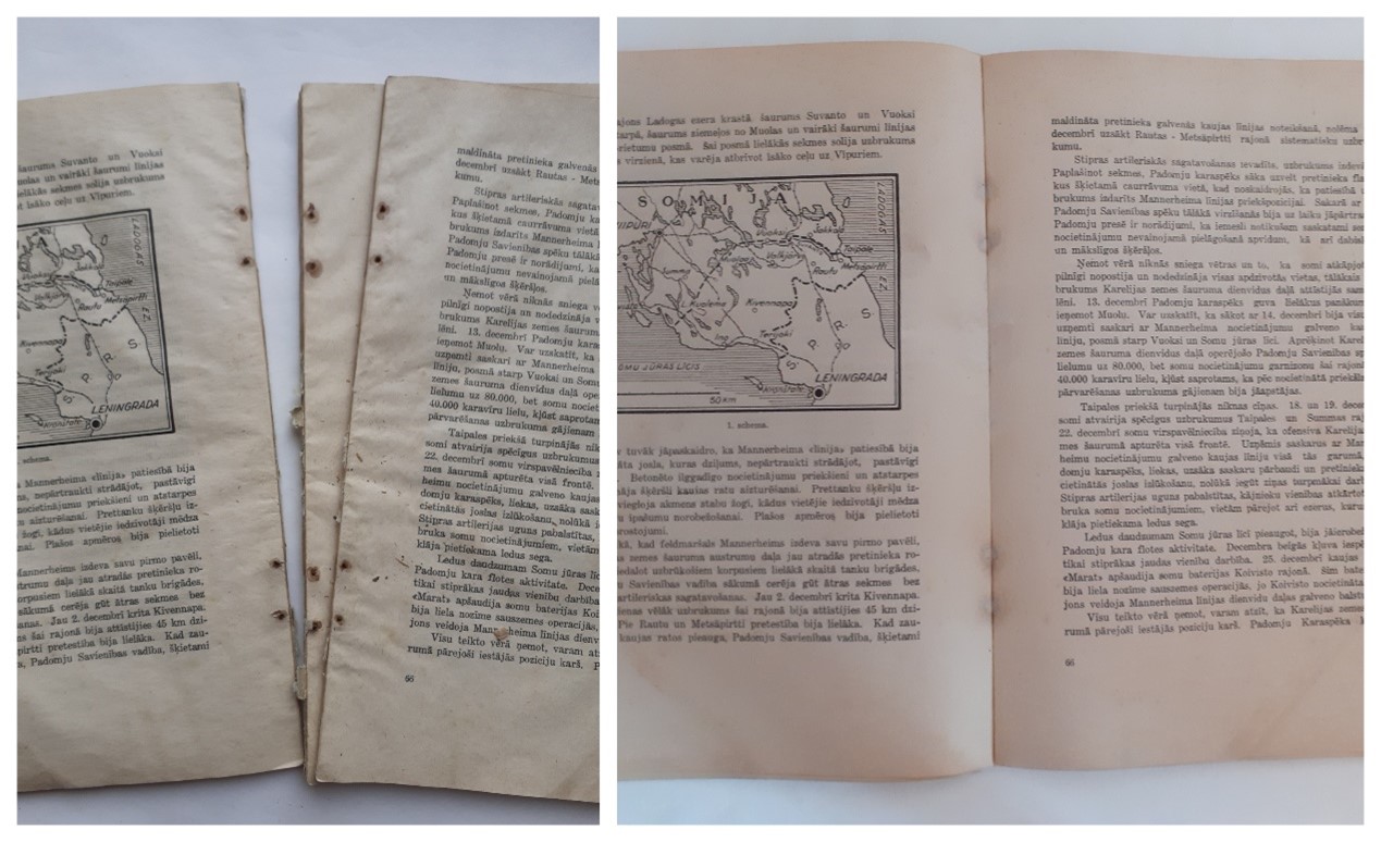 Atvērums pirms un pēc restaurācijas