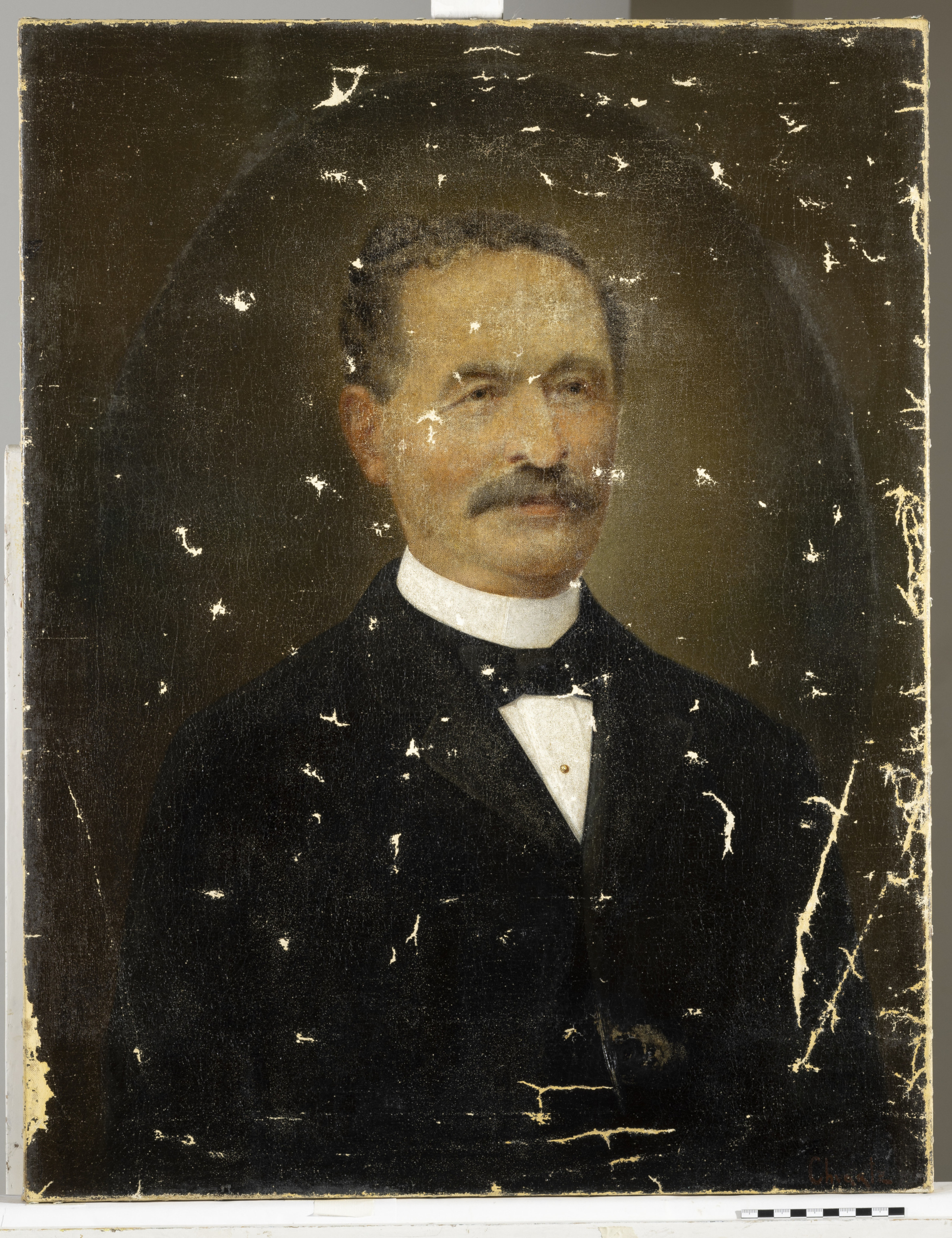 Kopskats tiešā gaismā pirms restaurācijas