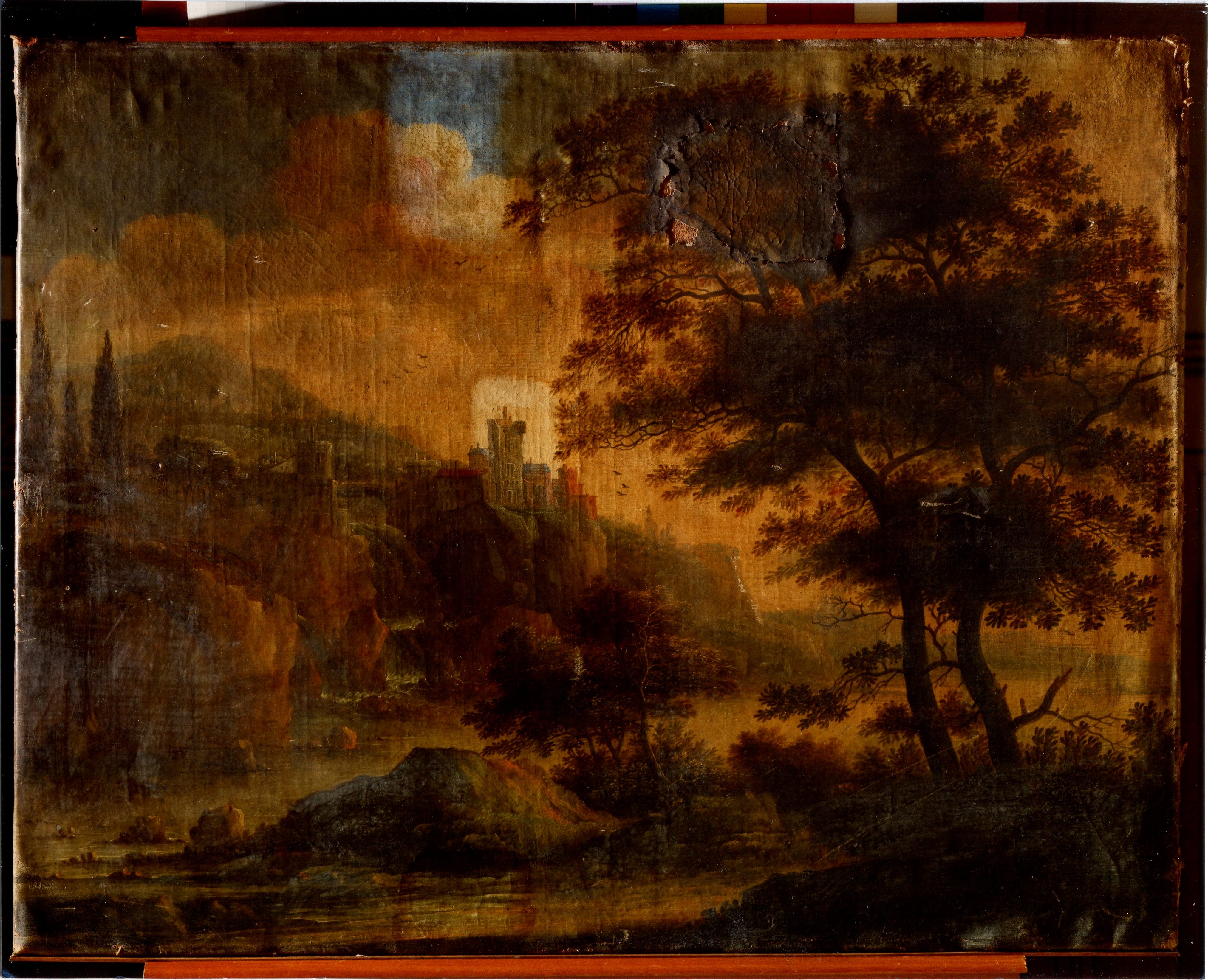 Glezna Klinšaina ainava