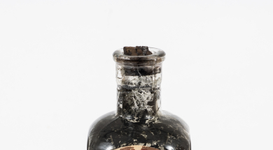 Tintes pudele pēc restaurācijas